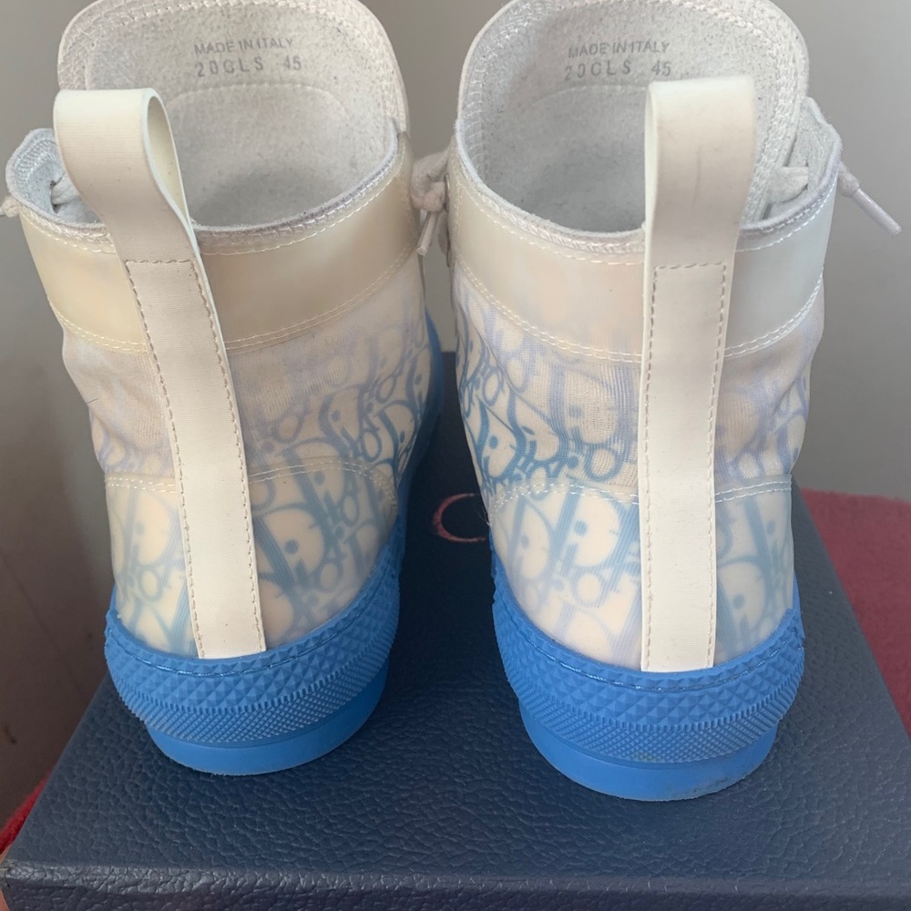 DIOR B23 H565 White/Blue Size 45 (12)